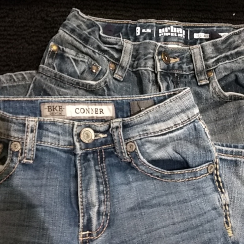 💙Boys BKE & Urban jeans, size 8